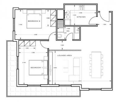 Apartment 87 m², Alsos Pagkratiou, Pagkrati