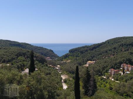 In a green environment and sea views 4800sq.m property for sale in Parga