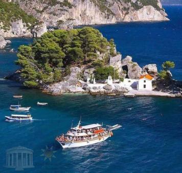 Land for sale at the heart of Parga with views to the sea and little Island of Panagia