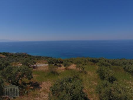 Sea view land property at Ionion sea Vrachos Preveza