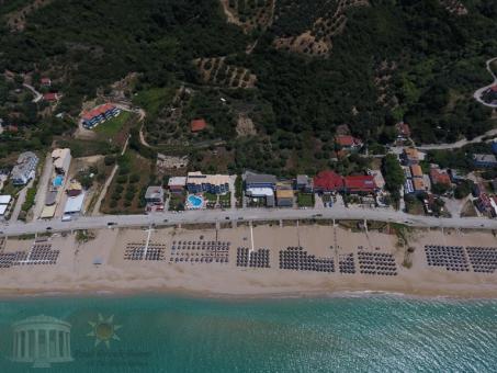 Land for sale at the fantastic beach of Vrachos.