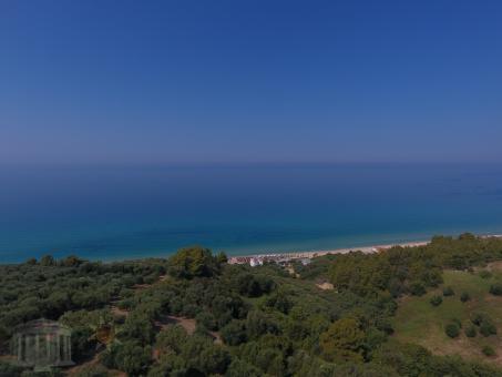 With sea views land for sale Loutsa Beach, Preveza, Epirus, Greece
