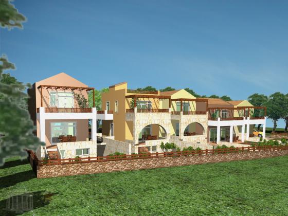 Five detached newly built villas