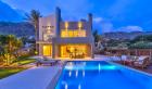 Crete Lasithi area . For sale luxury villa with private rocky  beach and private poo in a plot of 14